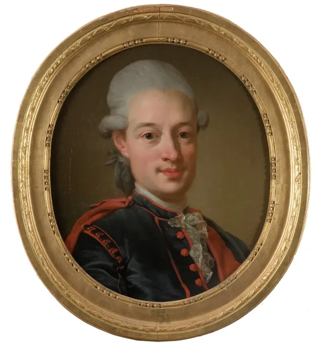 Framed Print : Gudmund Jöran Adlerbeth, 1751-1818, 1780. Creator: Lorens Pasch the Younger Framed Print : Gudmund Jöran Adlerbeth, 1751-1818, 1780. Creator: Lorens Pasch the Younger