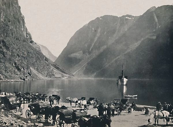 Gudvangen, Naeroyfjord, 1914. Creator: Unknown