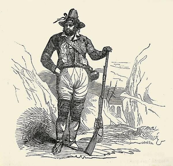 A Guerrilla, 1849. Creator: Unknown