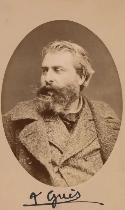 Framed Print : A Gues, 1860s. Creator: Unknown Framed Print : A Gues, 1860s. Creator: Unknown