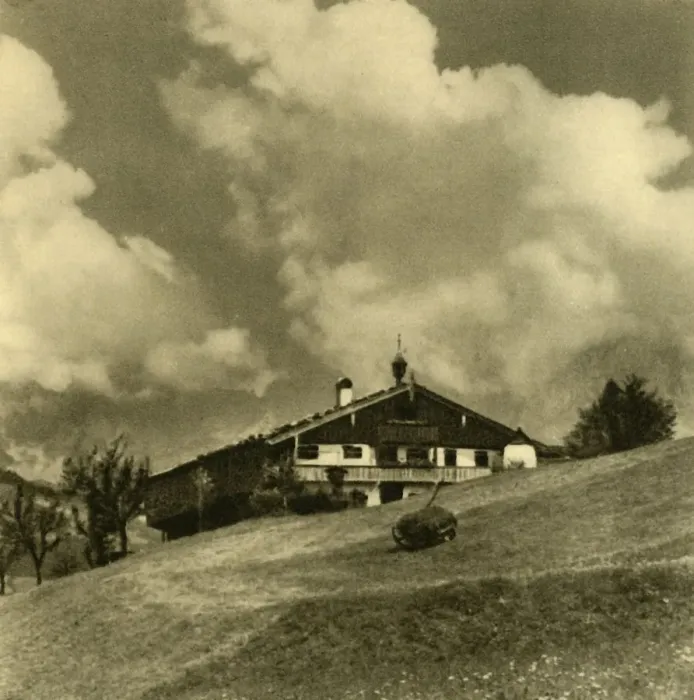Framed Print : Guest house, Wilder Mountains, Tyrol, Austria, c1935. Creator: Unknown Framed Print : Guest house, Wilder Mountains, Tyrol, Austria, c1935. Creator: Unknown