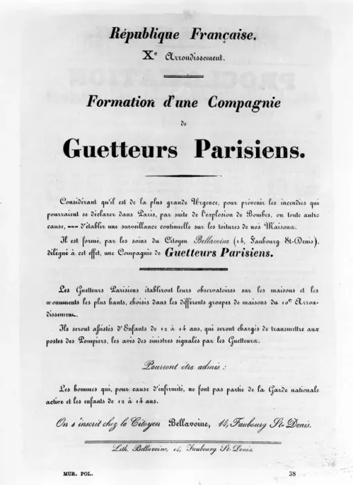 Framed Print : Guetteurs Parisiens, from French Political posters of the Paris Commune, May 1871 Framed Print : Guetteurs Parisiens, from French Political posters of the Paris Commune, May 1871
