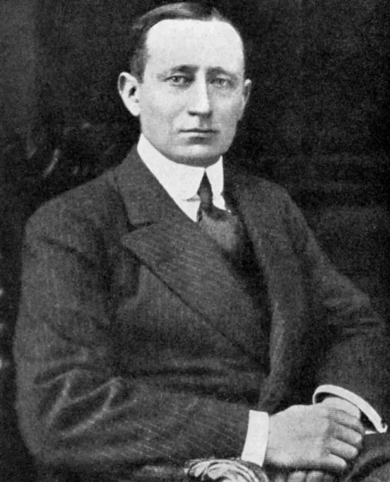 Framed Print : Guglielmo Marconi, Italian inventor, c1920 Framed Print : Guglielmo Marconi, Italian inventor, c1920