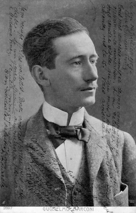 Framed Print : Guglielmo Marconi, Italian physicist and inventor, c1909