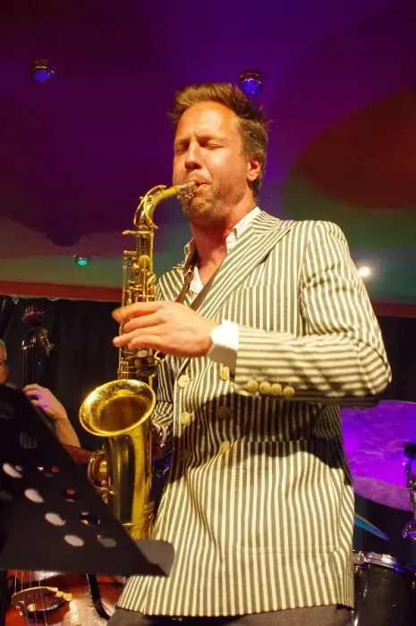 Framed Print : Guido Spannocchi, Guido Spannocchi Quartet, Verdict Jazz Club, Brighton, East Sussex, Sept 2023. Creator: Brian O'Connor Framed Print : Guido Spannocchi, Guido Spannocchi Quartet, Verdict Jazz Club, Brighton, East Sussex, Sept 2023. Creator: Brian O'Connor