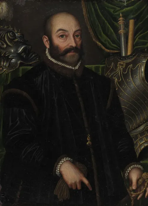 Framed Print : Guidobaldo II della Rovere, Duke of Urbino (1514-1574)... ca. 1580-85. Creator: Unknown Framed Print : Guidobaldo II della Rovere, Duke of Urbino (1514-1574)... ca. 1580-85. Creator: Unknown