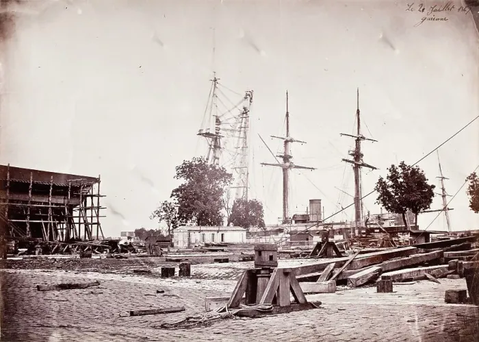 Framed Print : Guienne, Printed 1867. Creator: L. Morell Framed Print : Guienne, Printed 1867. Creator: L. Morell