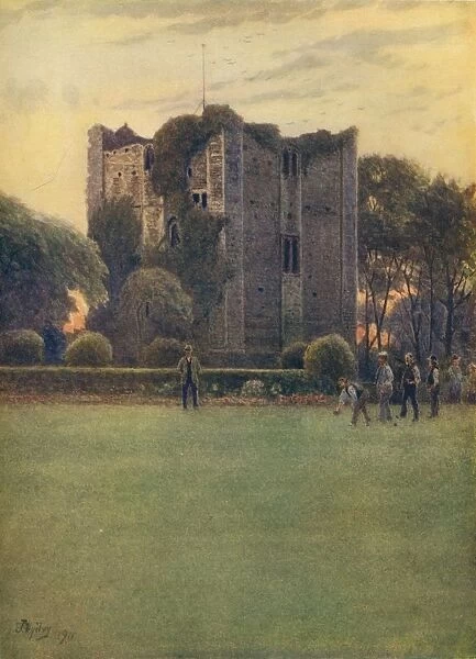 Guildford Castle, 1911, (1914). Artist: Jamess Ogilvy