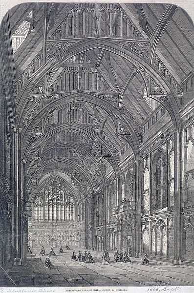 Guildhall, London, 1865