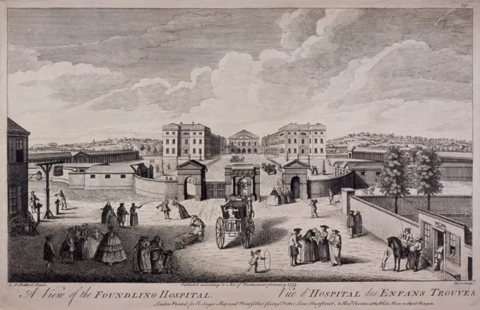 Framed Print : Guilford Street, St Pancras, London, 1753. Artist: Nathaniel Parr Framed Print : Guilford Street, St Pancras, London, 1753. Artist: Nathaniel Parr