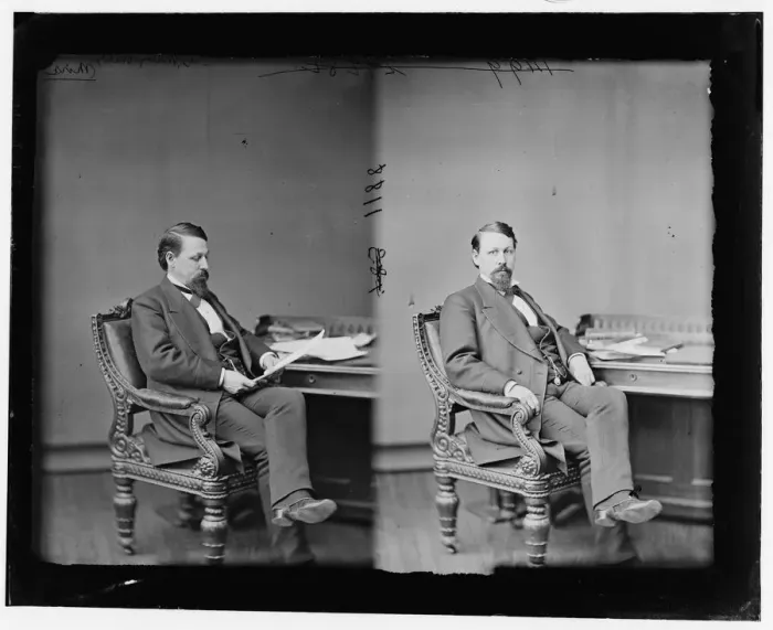 Framed Print : Guilford Wiley Wells of Mississippi, 1865-1880. Creator: Unknown Framed Print : Guilford Wiley Wells of Mississippi, 1865-1880. Creator: Unknown