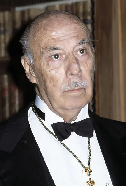 Guillermo Diaz Plaja (1909-1984), Spanish writer, photo 1985