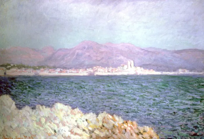 Framed Print : Gulf of Antibes, 1888. Artist: Claude Monet Framed Print : Gulf of Antibes, 1888. Artist: Claude Monet