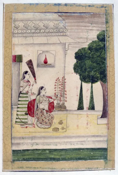Framed Print : Gunakali Ragini, Ragamala Album, School of Rajasthan, 19th century Framed Print : Gunakali Ragini, Ragamala Album, School of Rajasthan, 19th century