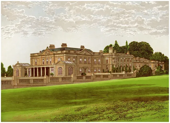 Framed Print : Gunton Park, Norfolk, home of Lord Suffield, c1880 Framed Print : Gunton Park, Norfolk, home of Lord Suffield, c1880