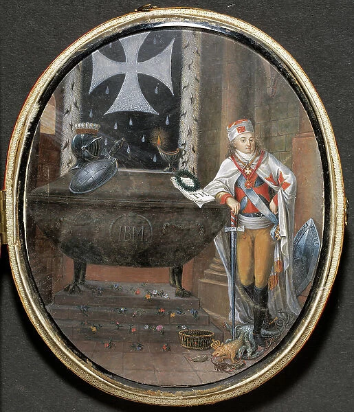 Gustaf Adolf Reuterholm (1756-1813), baron, lord of the upper chamber... late 18th century. Creator: Anton Oechs