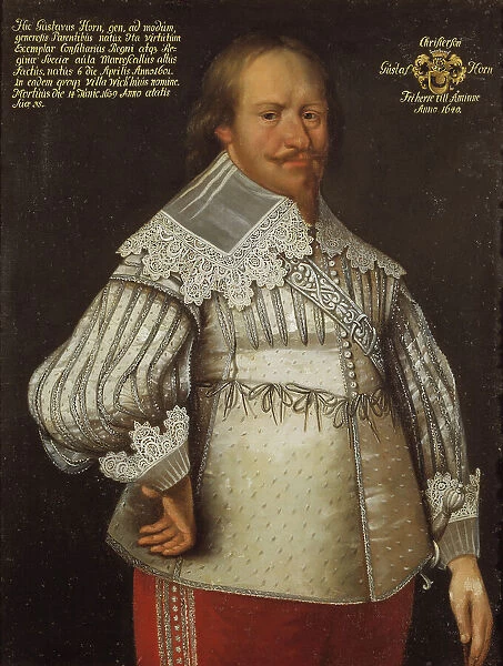 Gustaf Christerson Horn of Åminne, 1601-1639, 1640. Creator: Jacob Heinrich Elbfas