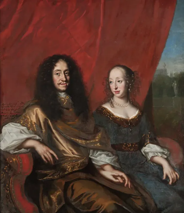 Framed Print : Gustav Adolf, 1633-1695, Duke of Mecklenburg-Güstrow. Magdalena Sibylla... mid-late 17th century. Creator: David Klocker Ehrenstrahl Framed Print : Gustav Adolf, 1633-1695, Duke of Mecklenburg-Güstrow. Magdalena Sibylla... mid-late 17th century. Creator: David Klocker Ehrenstrahl