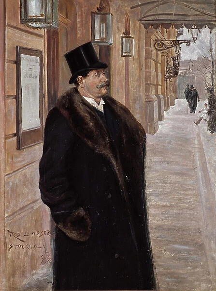 Gustav Fredrikson, 1832-1921, 1893. Creator: Karl Robert Lundberg