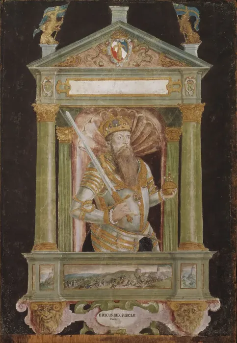 Framed Print : Gustav I, 1496-1560, King of Sweden, c16th century. Creator: Johan Baptista van Uther Framed Print : Gustav I, 1496-1560, King of Sweden, c16th century. Creator: Johan Baptista van Uther