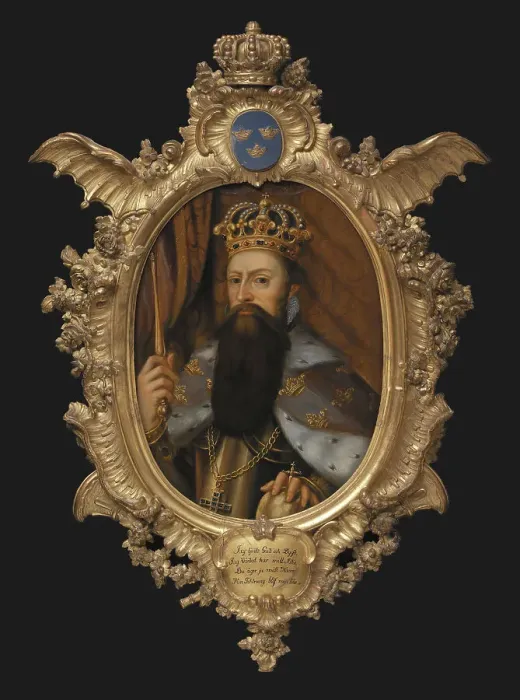 Framed Print : Gustav I, 1497-1560, King of Sweden, c16th century. Creator: Anon Framed Print : Gustav I, 1497-1560, King of Sweden, c16th century. Creator: Anon