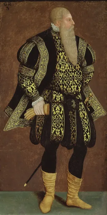 Framed Print : Gustav I, 1497-1560, King of Sweden, between 1557 and 1558. Creator: Anon Framed Print : Gustav I, 1497-1560, King of Sweden, between 1557 and 1558. Creator: Anon