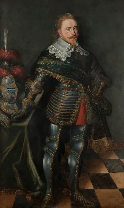 Framed Print : Gustav II Adolf (1594-1632), king Gustavus Adolphus of Sweden... 1st half of 17th cent. Creator: Anon Framed Print : Gustav II Adolf (1594-1632), king Gustavus Adolphus of Sweden... 1st half of 17th cent. Creator: Anon
