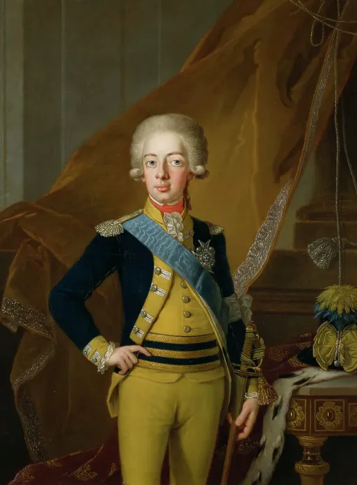 Framed Print : Gustav IV Adolf, 1778-1837, King of Sweden, 1793. Creator: Per Krafft the Elder Framed Print : Gustav IV Adolf, 1778-1837, King of Sweden, 1793. Creator: Per Krafft the Elder