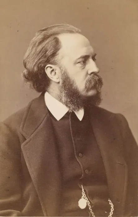 Framed Print : Gustav Karl Ludwig Richter, after 1867. Creator: Loescher & Petsch Framed Print : Gustav Karl Ludwig Richter, after 1867. Creator: Loescher & Petsch