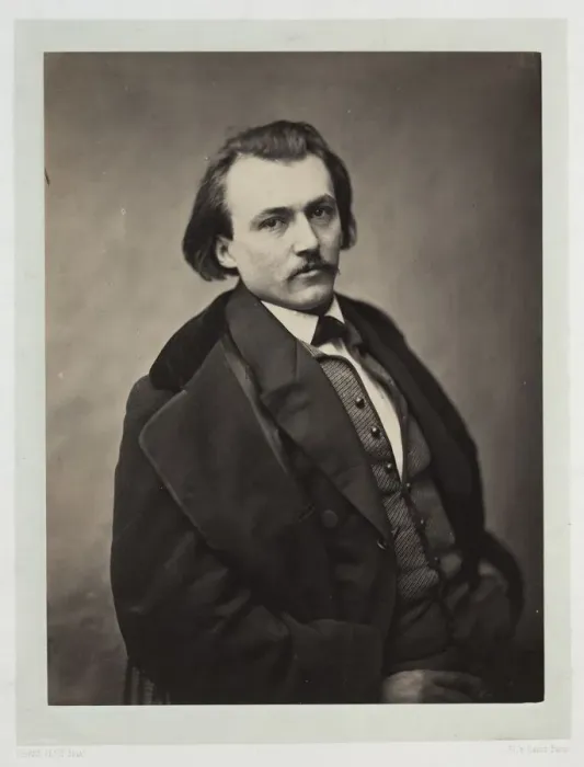 Framed Print : Gustave Dore, 1860. Creator: Pierre Petit (French, 1832-1909)