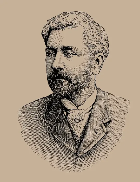 Framed Print : Gustave Eiffel (1832-1923), 1891. Creator: Figuier, Louis (1819-1894) Framed Print : Gustave Eiffel (1832-1923), 1891. Creator: Figuier, Louis (1819-1894)