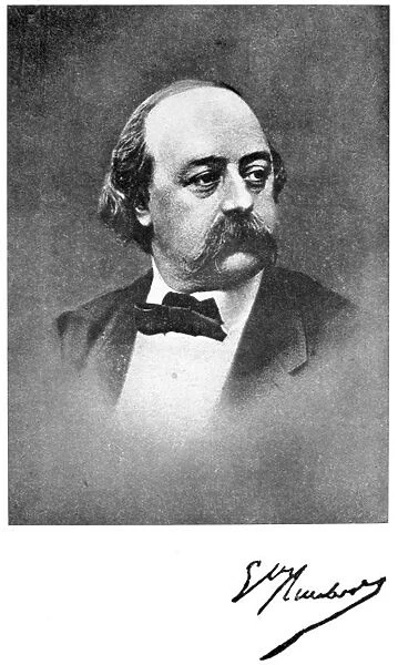 Gustave Flaubert, French novelist, 19th century