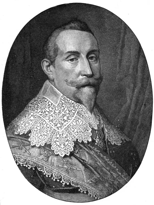 Framed Print : Gustavus Adolphus, 17th century King of Sweden, c1880 Framed Print : Gustavus Adolphus, 17th century King of Sweden, c1880