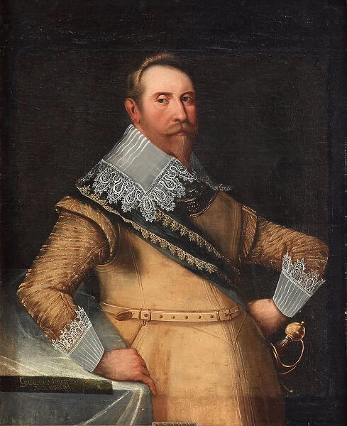 Gustavus Adolphus of Sweden, 1625. Artist: Arendtz, Cornelius (1590-1655)