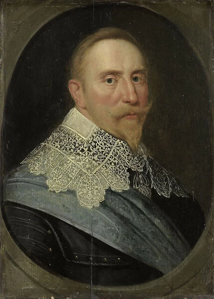 Gustavus Adolphus of Sweden, c. 1633. Artist: Anonymous