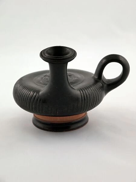 Guttus (Pouring Vessel), 330-300 BCE. Creator: Unknown