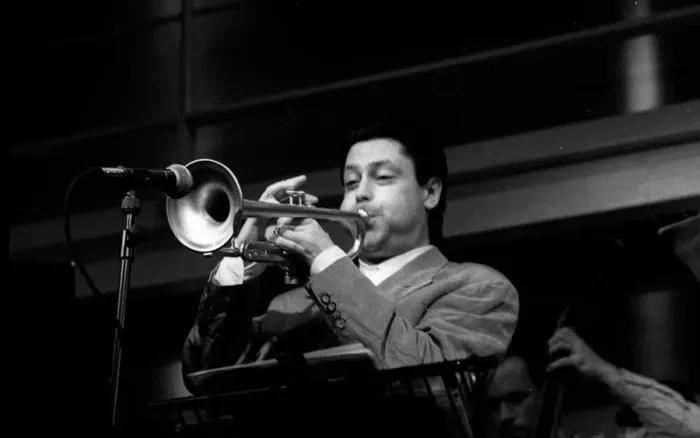Framed Print : Guy Barker, Jazz Cafe, London, May 1994. Artist: Brian O Connor Framed Print : Guy Barker, Jazz Cafe, London, May 1994. Artist: Brian O Connor