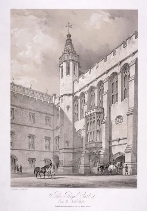 Framed Print : Guy Fawkes heading towards the cellar in the Palace of Westminster, London, 1605, (c1820) Framed Print : Guy Fawkes heading towards the cellar in the Palace of Westminster, London, 1605, (c1820)