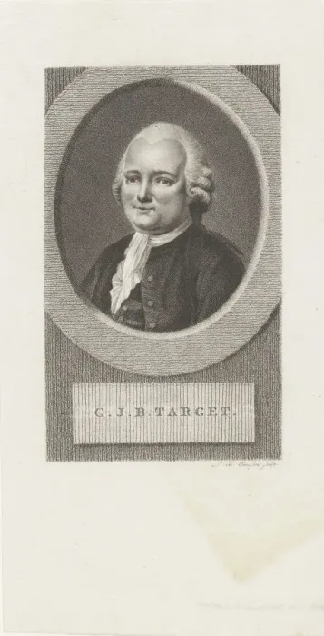 Framed Print : Guy-Jean-Baptiste Target (1733-1806), 1790s Framed Print : Guy-Jean-Baptiste Target (1733-1806), 1790s