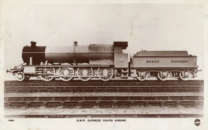 Framed Print : GWR Express Goods Engine, 1934. Creator: Unknown Framed Print : GWR Express Goods Engine, 1934. Creator: Unknown