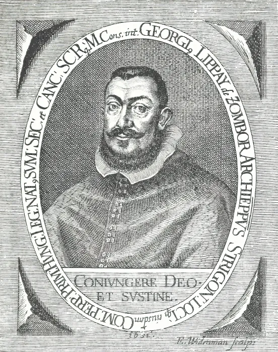Framed Print : Gyorgy Lippay, Archbishop of Esztergom, 1652, (1895). Creator: E Widerman Framed Print : Gyorgy Lippay, Archbishop of Esztergom, 1652, (1895). Creator: E Widerman