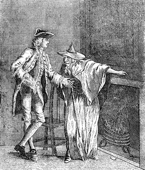Framed Print : The Gypsey conversing with ye Inspector General of Great Britain, c1753 Framed Print : The Gypsey conversing with ye Inspector General of Great Britain, c1753