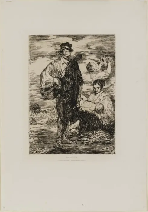 Framed Print : The Gypsies, 1862 Framed Print : The Gypsies, 1862