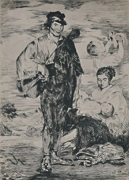 The Gypsies, 1862, (1946). Artist: Edouard Manet