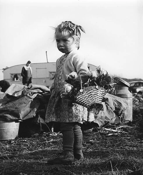 Gypsy girl, 1960s
