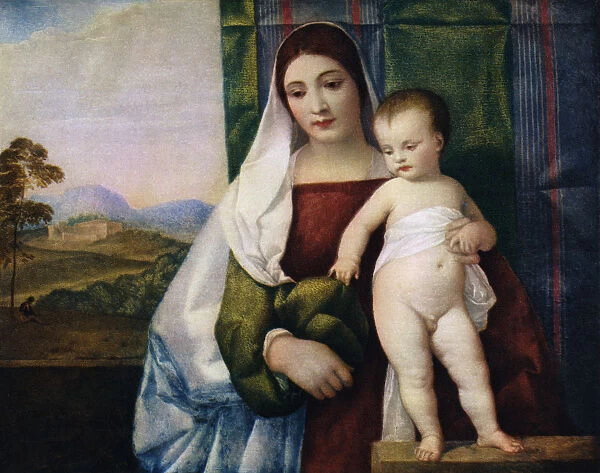 The Gypsy Madonna, c1510, (1937). Artist: Titian