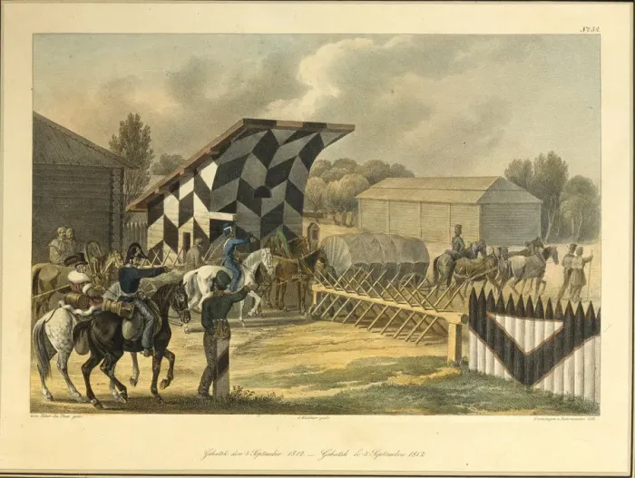 Framed Print : Gzhatsk on September 5, 1812, 1820s. Artist: Faber du Faur, Christian Wilhelm, von (1780-1857) Framed Print : Gzhatsk on September 5, 1812, 1820s. Artist: Faber du Faur, Christian Wilhelm, von (1780-1857)