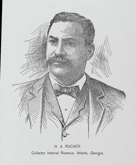 Framed Print : H. A. Rucker; Collector Internal Revenue, Atlanta, Georgia, 1902. Creator: J. H. Cunningham Framed Print : H. A. Rucker; Collector Internal Revenue, Atlanta, Georgia, 1902. Creator: J. H. Cunningham