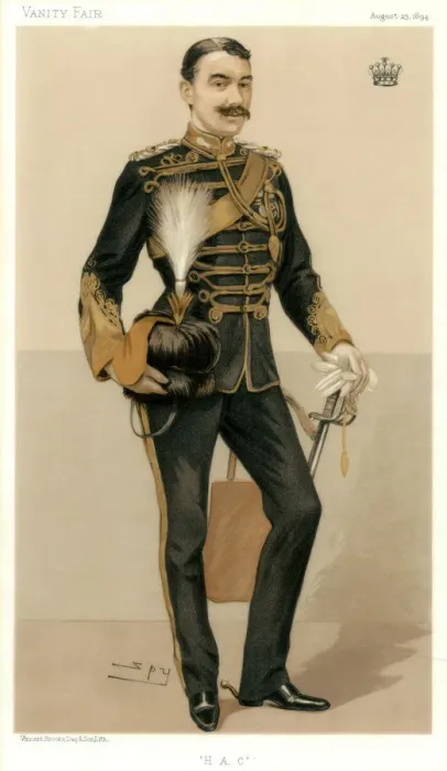 Framed Print : H A C, the Earl of Denbigh, 1894. Artist: Spy Framed Print : H A C, the Earl of Denbigh, 1894. Artist: Spy
