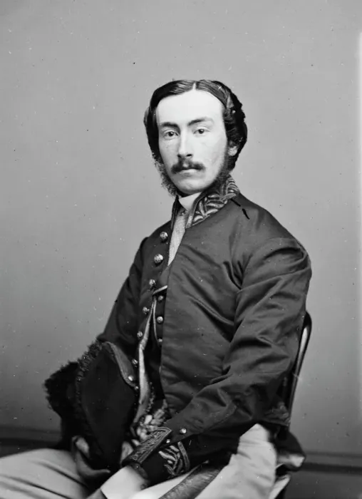 Framed Print : H. D. Glentworth, between 1855 and 1865. Creator: Unknown Framed Print : H. D. Glentworth, between 1855 and 1865. Creator: Unknown